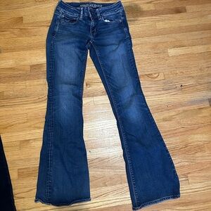 American Eagle Outfitters Indigo Flare Jeans